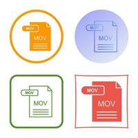 MOV Vector Icon