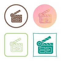 Clapper Board Vector Icon