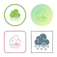 Snow Fall Vector Icon