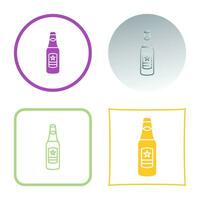 Beer Bottle Vector Icon