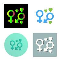 icono de vector de géneros