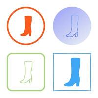 Long Boots Vector Icon