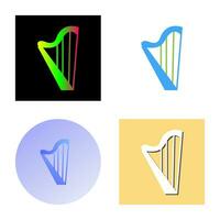 Harp Vector Icon