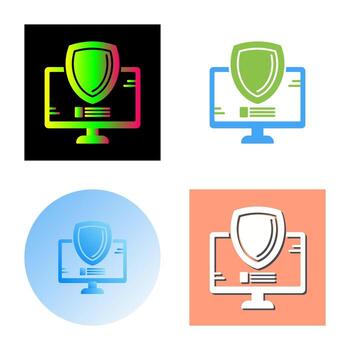 icono de vector desprotegido