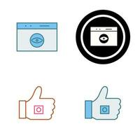Unique Networks Vector Icon