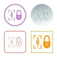 Voice Lock Vector Icon