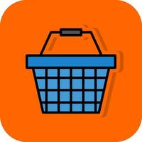 Shopping Basket Vector Icon Design