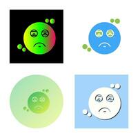 Tired Vector Icon