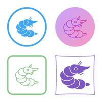 Shrimp Vector Icon