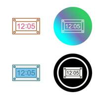 Unique Timer Vector Icon