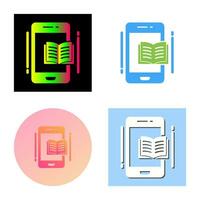 E Book Vector Icon