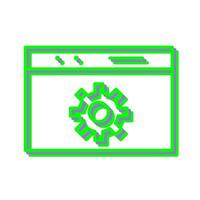 Unique Web Optimization Vector Icon