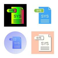 SYS Vector Icon