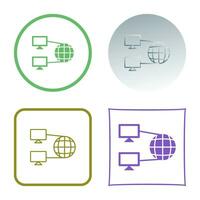 Internet Connectivity Vector Icon