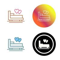 Honeymoon Vector Icon