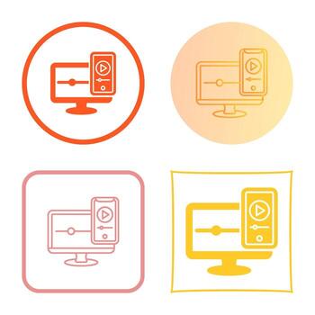 icono de vector sensible