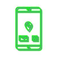 Unique Mobile Applications Vector Icon
