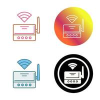 Wifi Router Vector Icon