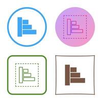 Object Alignment Vector Icon