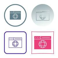 Web Page Vector Icon