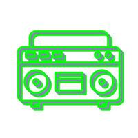 Casette Player Vector Icon