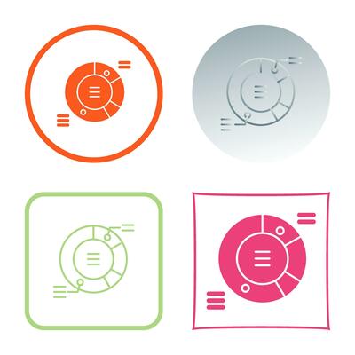 Pie Chart Vector Icon