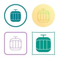 Cable Car Vector Icon