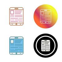 Ebook Vector Icon