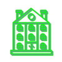 Mansion Vector Icon