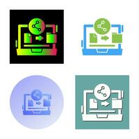 File Share Vector Icon