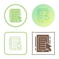 Ebook Vector Icon