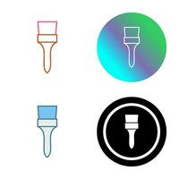 Unique Brush Vector Icon