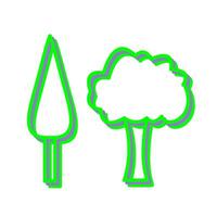 Trees Vector Icon