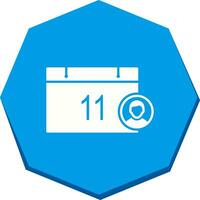 Unique Event Management Vector Icon