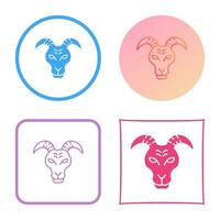 Goat Vector Icon