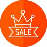 Sale Crown Vector Icon Design