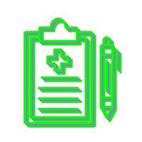 Medical Record Vector Icon