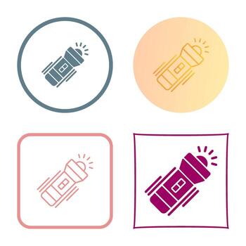 Flashlight Vector Icon