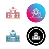 Library Building Vector Icon