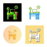 Work Table Vector Icon