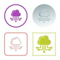 Cloud Computing Vector Icon