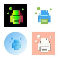 Printer Vector Icon