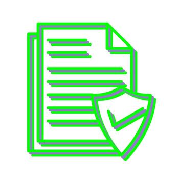 Valid Document Vector Icon