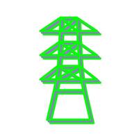 Unique Tower Vector Icon