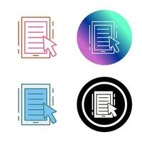 icono de vector de ebook