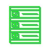 Ballot Paper Vector Icon