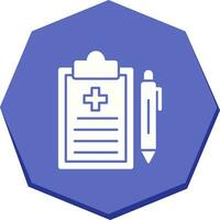 Medical Record Vector Icon