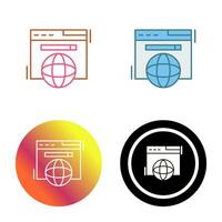 Browser Vector Icon