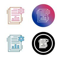 SEO Report Vector Icon