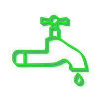 Water Tap Vector Icon